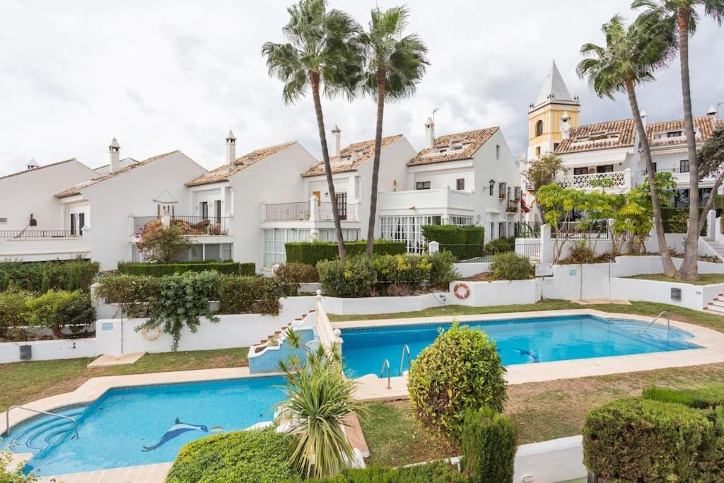 ماربيا Stylish Spanish 3 Bd Townhouse On The Golden Mile المظهر الخارجي الصورة